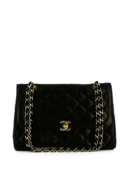 CHANEL Pre-Owned: Чёрная сумка 