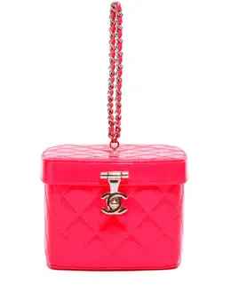 CHANEL Pre-Owned: Розовая сумка 