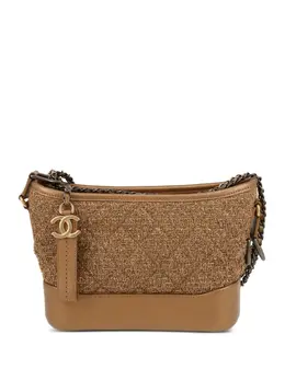 CHANEL Pre-Owned: Коричневая сумка 