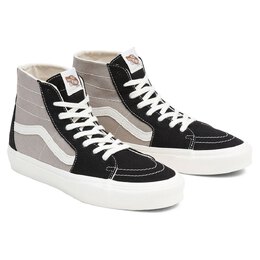 Vans: Чёрные кроссовки  SK8-Hi Tapered