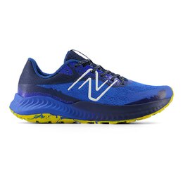 New Balance: Синие кроссовки 