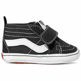 Vans: Чёрные кроссовки  Sk8-Hi