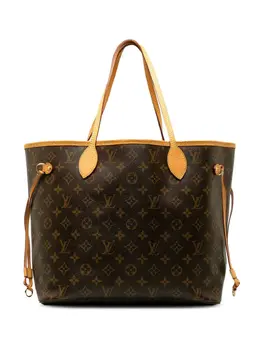 Louis Vuitton Pre-Owned: Коричневая сумка-шоппер