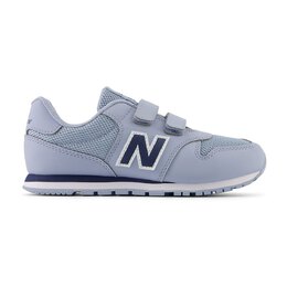 New Balance: Синие кроссовки  500