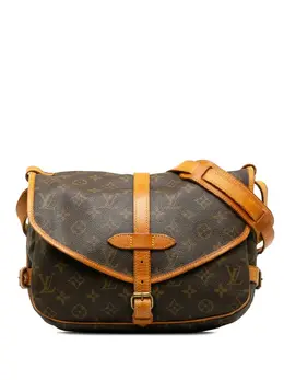 Louis Vuitton Pre-Owned: Коричневая сумка