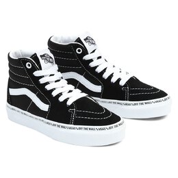 Vans: Чёрные кроссовки  Sk8-Hi