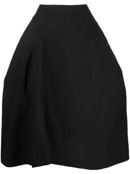 Comme Des Garçons: Юбка из шерсти 