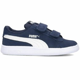 PUMA: Синие кроссовки  Smash V2