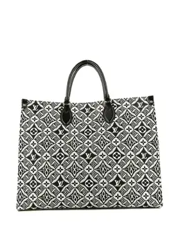 Louis Vuitton Pre-Owned: Чёрная сумка-шоппер 