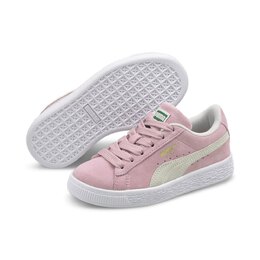 PUMA: Розовые обувь  Suede Classic XXI