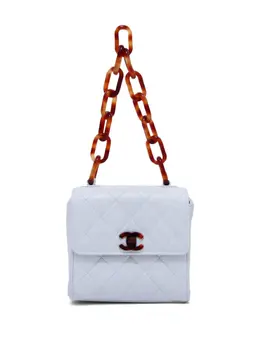 CHANEL Pre-Owned: Белая сумка 