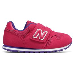 New Balance: Розовые кроссовки  373