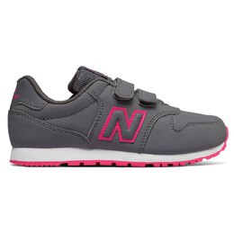 New Balance: Серые кроссовки  500