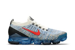 Nike: Голубые кроссовки  Air Vapormax Flyknit 3