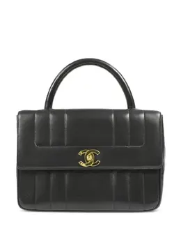 CHANEL Pre-Owned: Чёрная сумка 