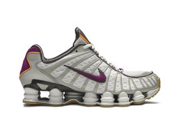 Nike: Белые кроссовки  Shox TL