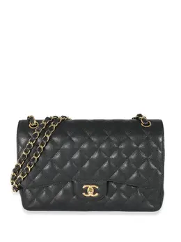 CHANEL Pre-Owned: Чёрная сумка 