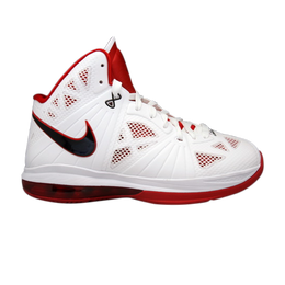 Nike: Белые кроссовки  Lebron 8