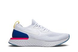 Nike: Белые кроссовки  Epic React Flyknit