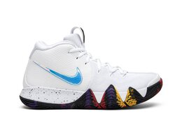 Nike: Белые кроссовки  Kyrie 4