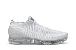 Nike: Белые кроссовки  Air Vapormax Flyknit 3