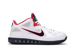 Nike: Белые кроссовки  Lebron 9 Low