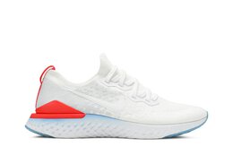 Nike: Голубые кроссовки  Epic React Flyknit 2