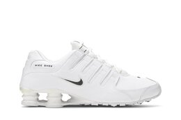 Nike: Белые кроссовки  Shox NZ