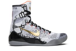 Nike: Белые кроссовки  Kobe 9 Elite