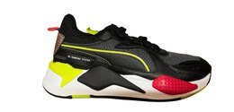 PUMA: Чёрные кроссовки RS-X