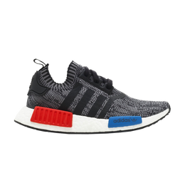 Adidas: Серые кроссовки  NMD_R1 Primeknit