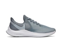 Nike: Серые кроссовки  Air Zoom