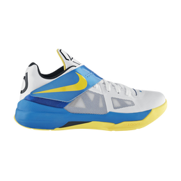 Nike: Жёлтые кроссовки  Zoom KD 4