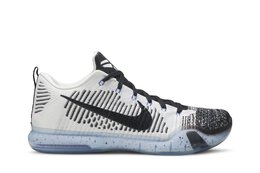 Nike: Белые кроссовки  Kobe 10 Elite