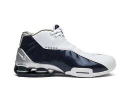 Nike: Белые кроссовки  Shox BB4