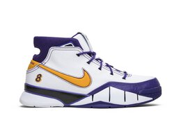 Nike: Белые кроссовки  Kobe 1 Protro