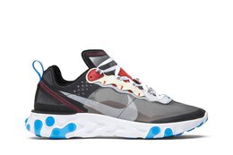 Nike: Тёмные кроссовки  React Element 87