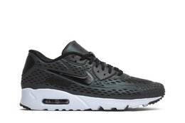 Nike: Серые кроссовки  Air Max 90