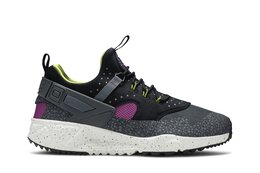 Nike: Серые кроссовки  Air Huarache