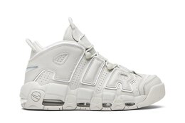 Nike: Светлые кроссовки  Air More Uptempo