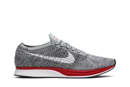 Nike: Серые кроссовки  Flyknit Racer