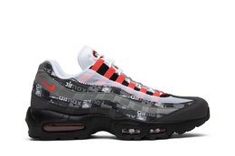 Nike: Серые кроссовки  Air Max 95