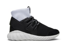 Adidas: Чёрные кроссовки  Tubular