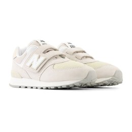 New Balance: Бежевые кроссовки  574