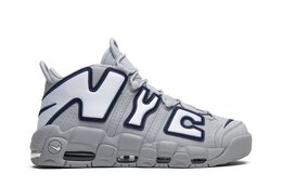 Nike: Серые кроссовки  Air More Uptempo