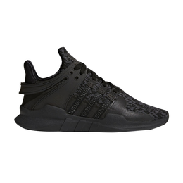 Adidas: Чёрные кроссовки  EQT Support ADV