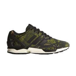 Adidas: Чёрные кроссовки  ZX Flux