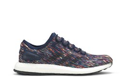 Adidas: Синие кроссовки  PureBoost