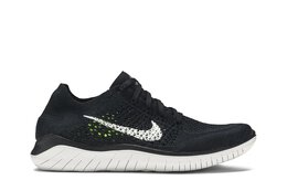 Nike: Чёрные кроссовки  Free RN Flyknit 2018