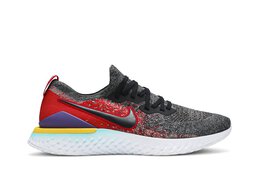 Nike: Чёрные кроссовки  Epic React Flyknit 2